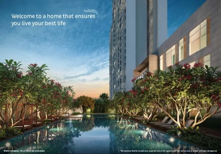 Godrej Lakeside Orchard apartment Main Elevation HD Image by Godrej Properties located in Sarjapur Road, East Bangalore