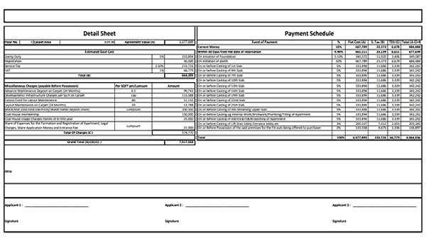 Godrej Lakeside Orchard Payment Plan