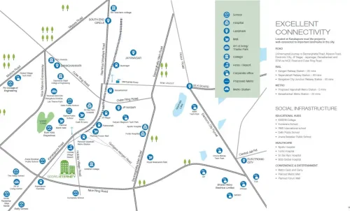 Godrej Eternity location map