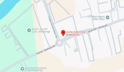 Godrej Green Cove location map