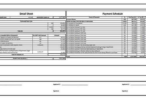 Godrej Lakeside Orchard Payment Plan