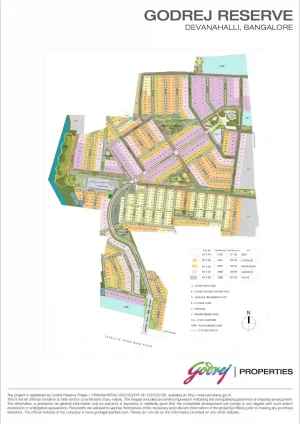 Godrej Reserve plots Master Plan